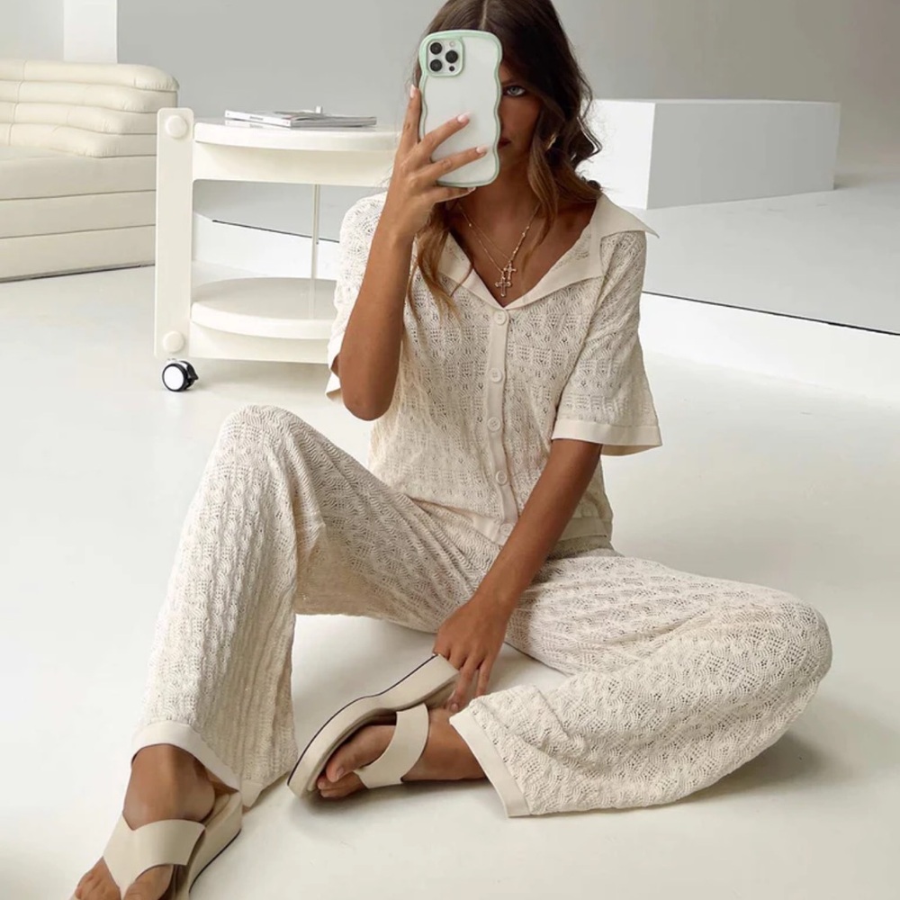 Princess Polly ELIZONDO SET CREAM